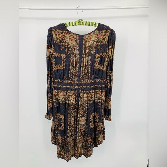 Free people | Bridgette Bohemian mini Dress | size Large - Picture 9 of 10